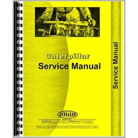 Fits Caterpillar 65 Crawler Service Manual (New)
